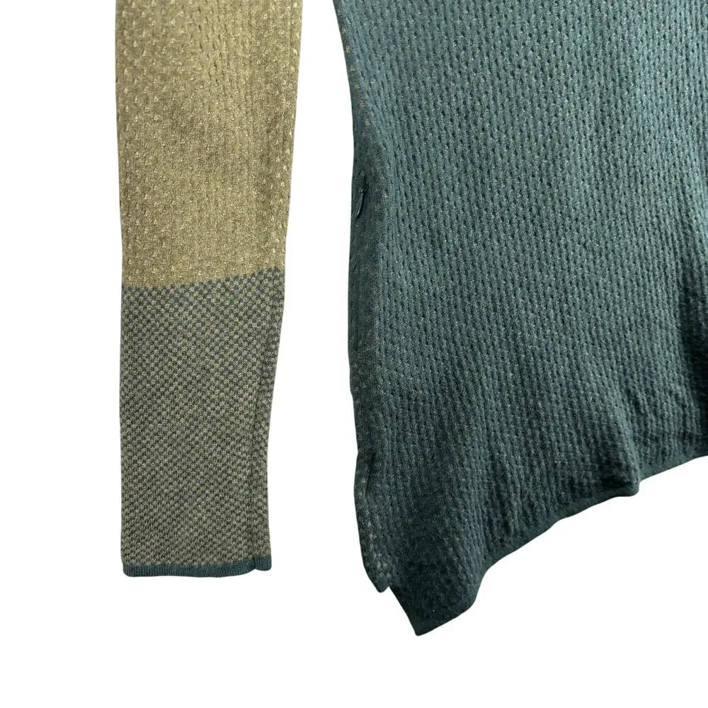 Krimson Klover Merino Wool Silk Hoodie Sweater M Gorpcore Après Ski Tunic
